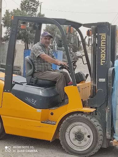 عکس جرثقیل و لیفتراک شعبانی