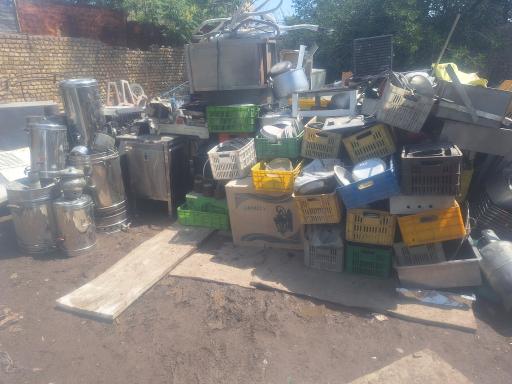 عکس سمساری و ضایعات آهن برادران بامرام