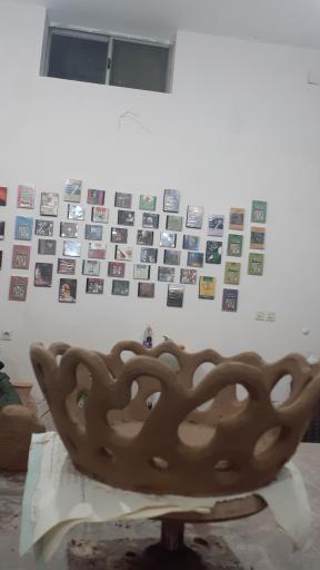 عکس آموزشگاه سفالگری هانا