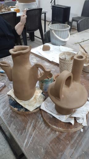 عکس آموزشگاه سفالگری هانا