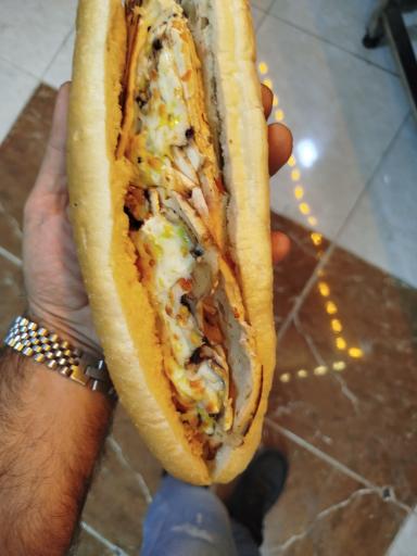 عکس پیتزا ساندویچ شکمو