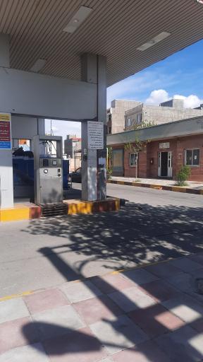 عکس پمپ گاز CNG شهرداری قرچک باقرآباد