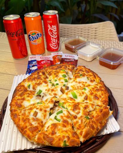 عکس هشتگ پیتزا