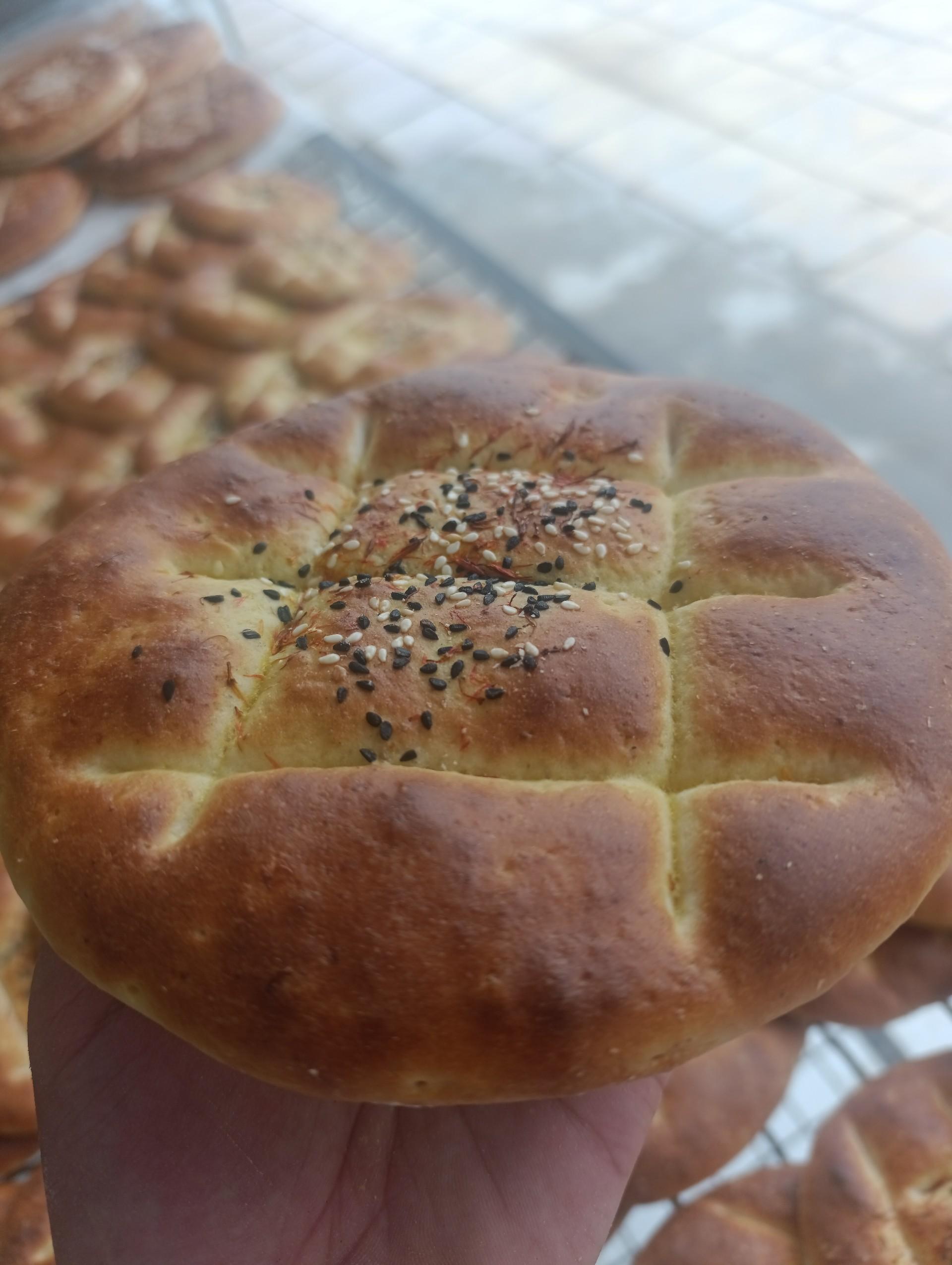 عکس نان کره ای گندمک 