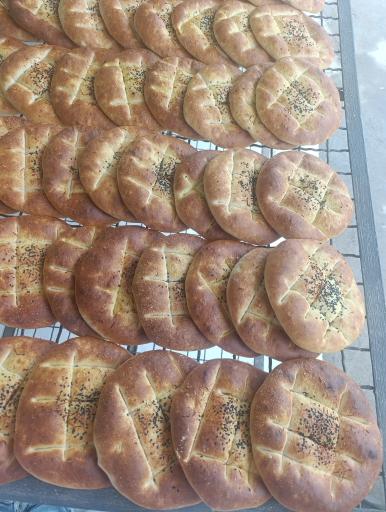 عکس نان کره ای گندمک 