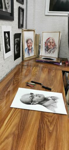 عکس گالری نقاشی پریا فرجی 