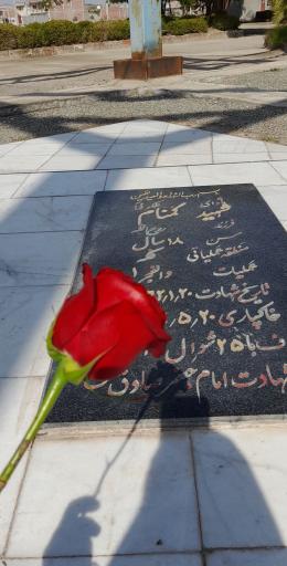 عکس گلزار شهدا رودبار جنوب 