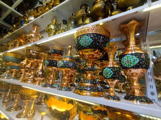 عکس دومان استور صنایع دستی مسی و برنزی