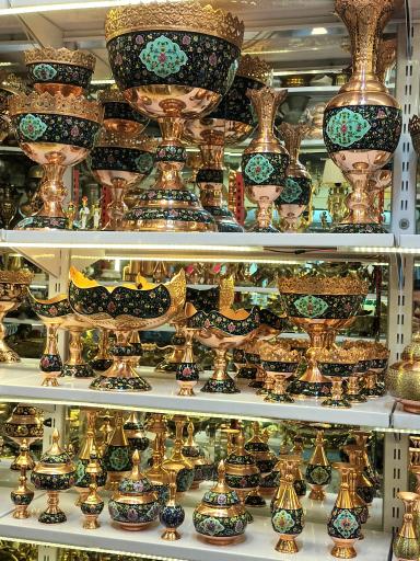 عکس دومان استور صنایع دستی مسی و برنزی