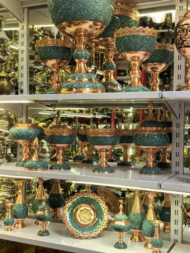 عکس دومان استور صنایع دستی مسی و برنزی