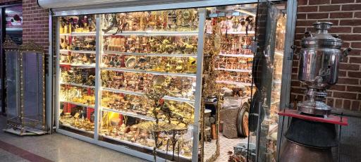 عکس دومان استور صنایع دستی مسی و برنزی