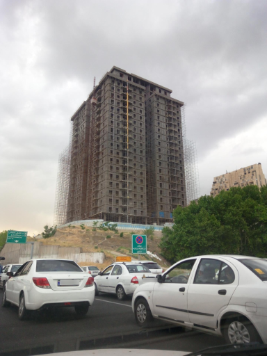 عکس مجتمع مسکونی شرکت نفت (در حال ساخت)