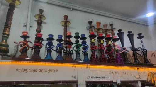 عکس قليان و لوازم قليان محفل