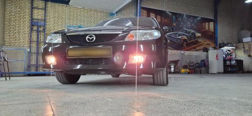 عکس بازسازی و دیتیلینگ خودرو ققنوس آهنی