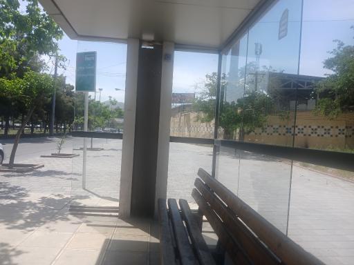 عکس  ابتدای بولوار نماز