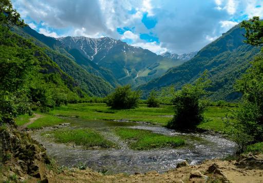 عکس دشت دریاسر