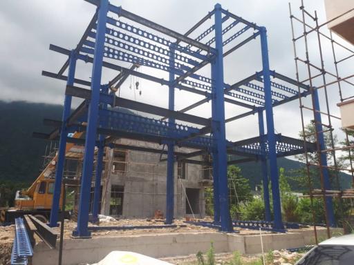 عکس اسکلت فلزی علیزاده