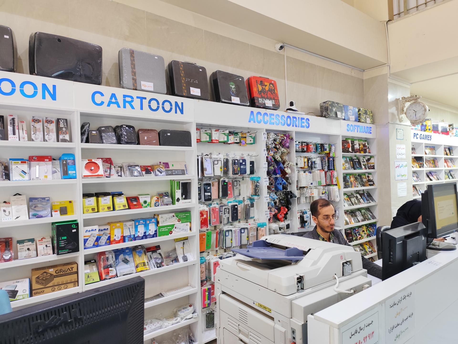 عکس فروشگاه تکنوشاپ