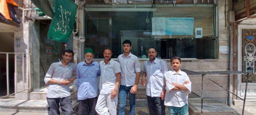 عکس نانوایی آقا
