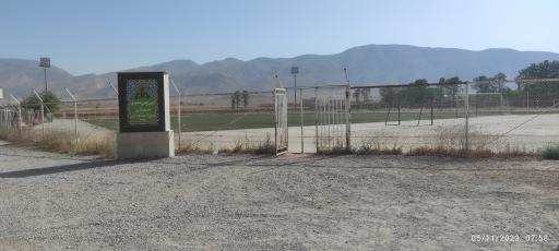 عکس زمین چمن سروستان