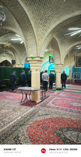 عکس مسجد محله حاجی