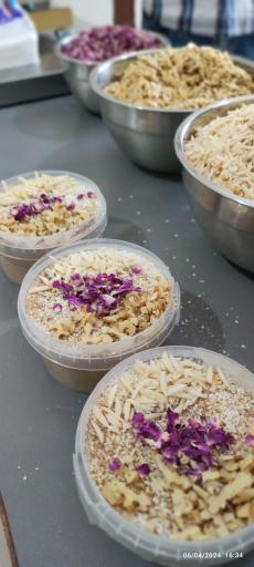 عکس حلیم دارچین 