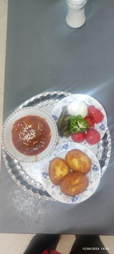 عکس حلیم دارچین 