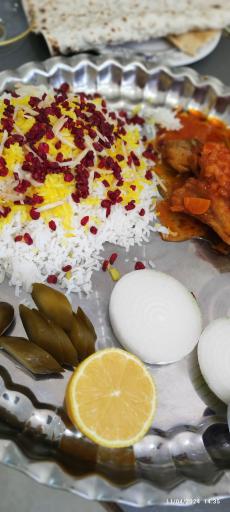 عکس حلیم دارچین 