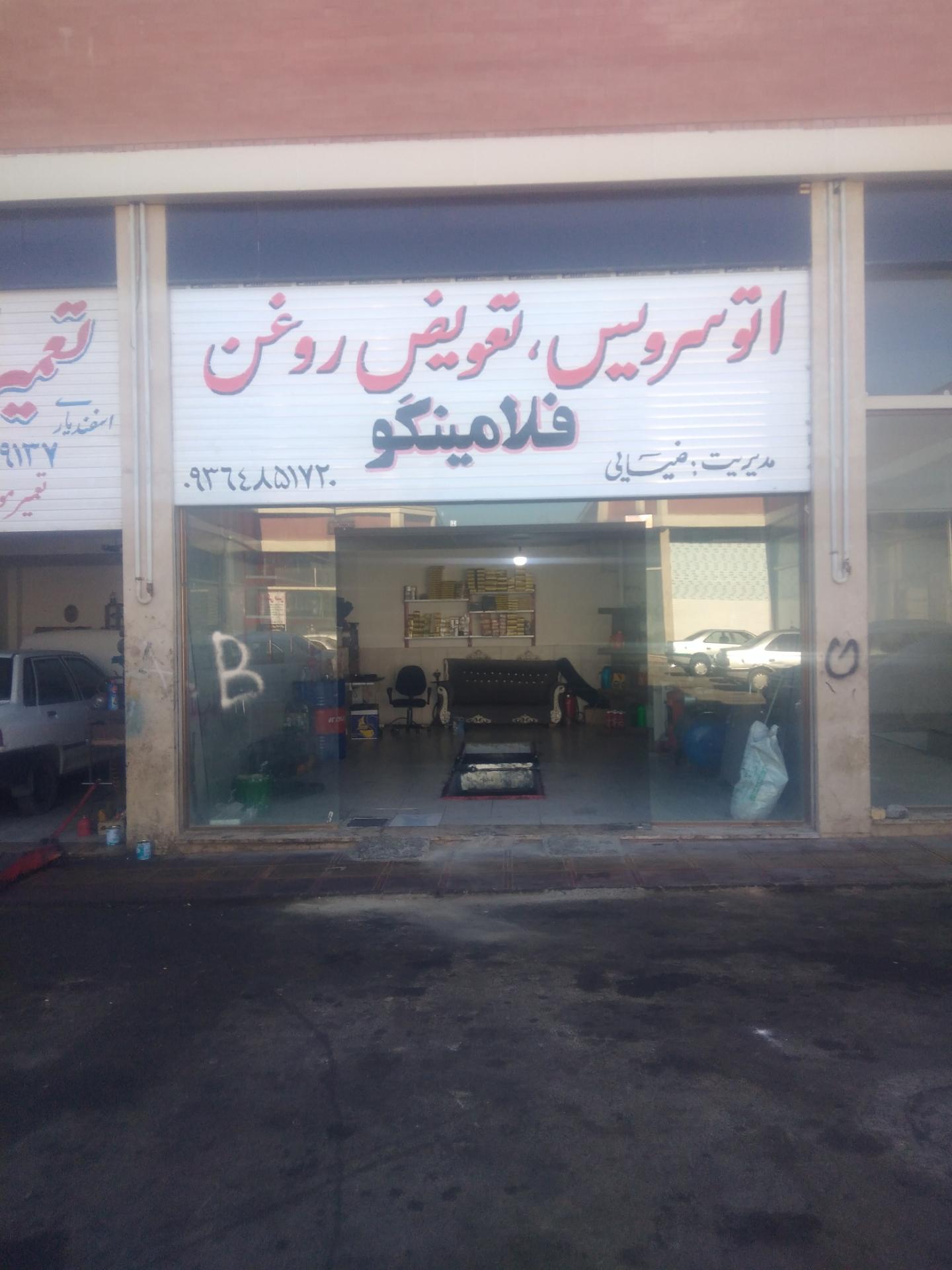 عکس اتوسرویس فلامینگو