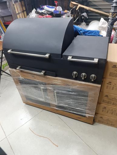 عکس باربیکیو آتشدان میزبان 