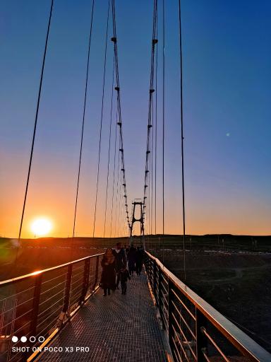 عکس پل معلق باراجین