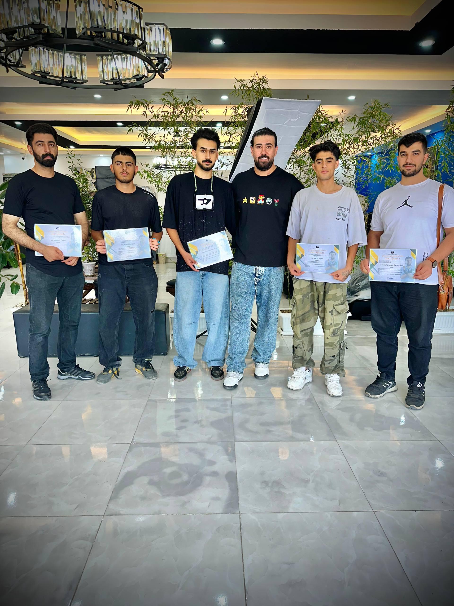 عکس آموزشگاه آرایشگری محمد مجیدی