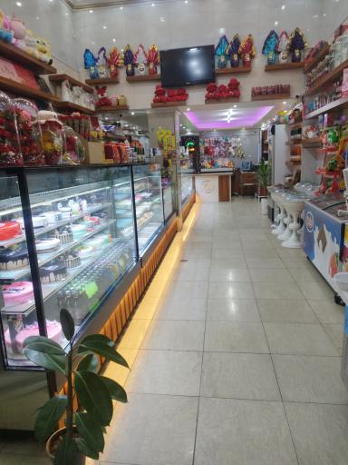 عکس شیرینی و بستنی درسا