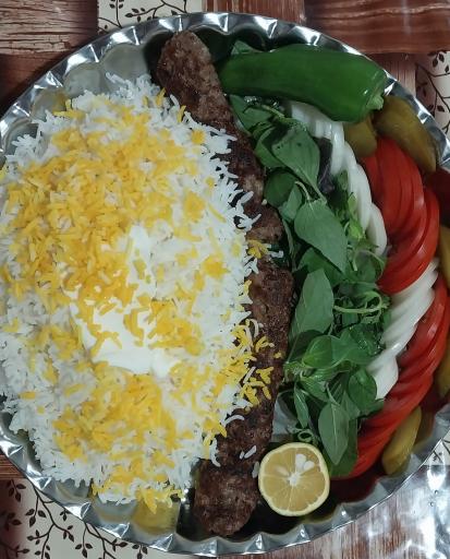 عکس چلوکبابی روشنی