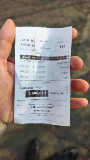 عکس کبابی عرب زاده