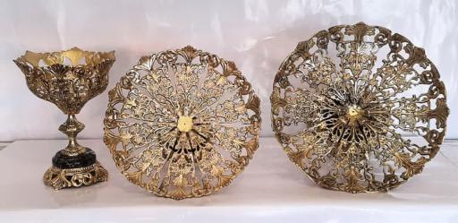 عکس ظروف برنجی و پلاسکو