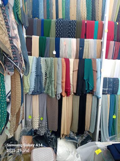 عکس پخش عمده و تکی شال و روسری تاج دخت شعبه (۱)