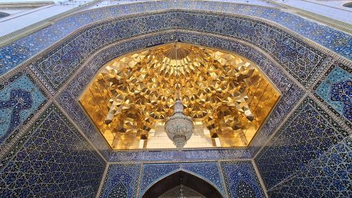 عکس ایوان طلا (صحن عتیق)