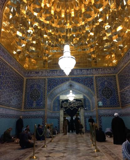 عکس ایوان طلا (صحن عتیق)