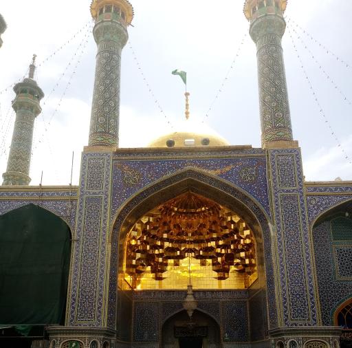 عکس ایوان طلا (صحن عتیق)