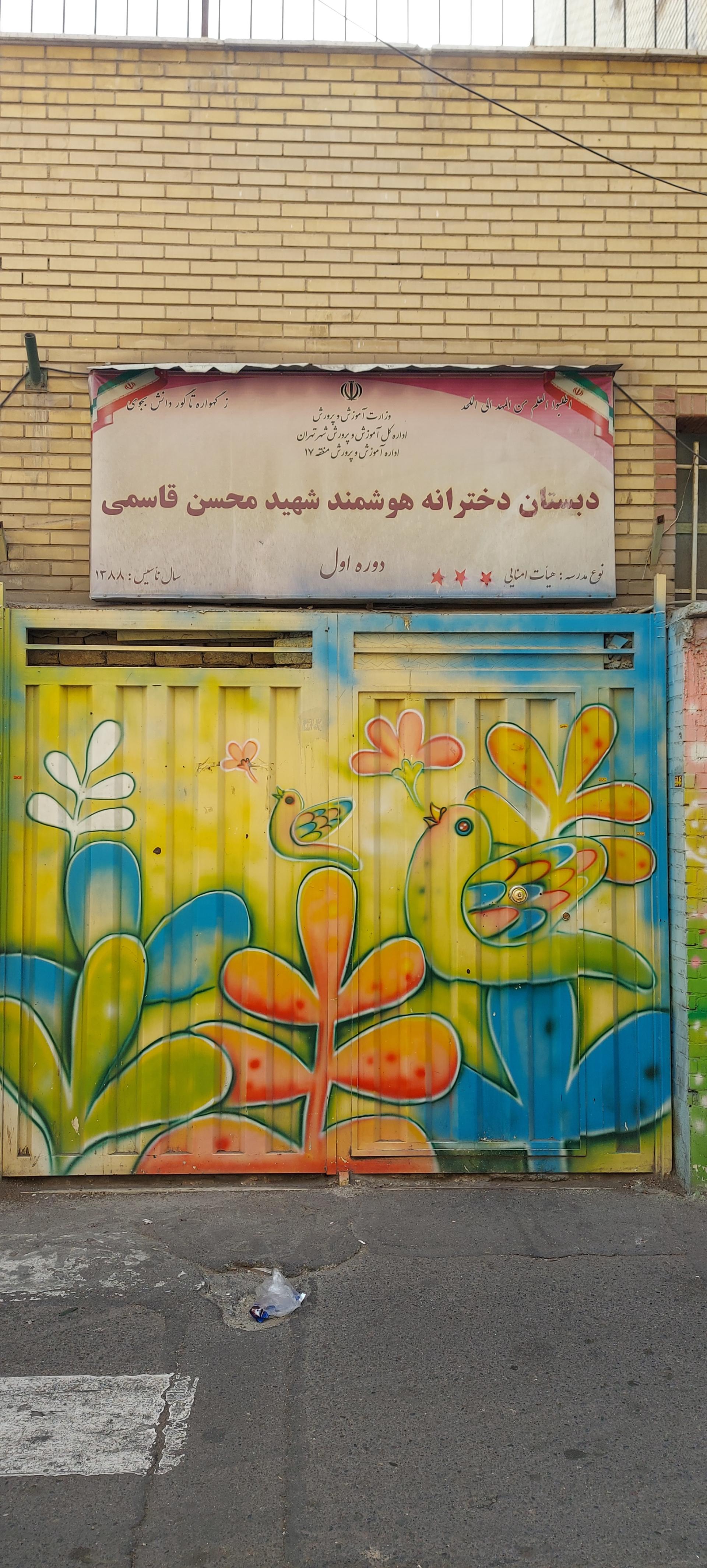 عکس دبستان دخترانه شهید قاسمی