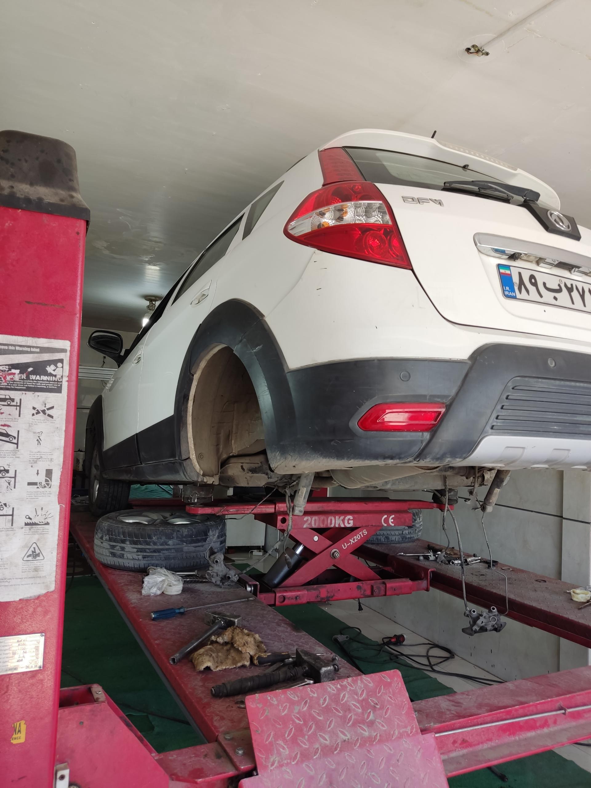 عکس تنظیم فرمان و بالانس روکار شاهین