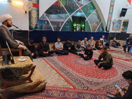 عکس بیت الزهراء س (هیئت متوسلین فاطمة الزهراء)