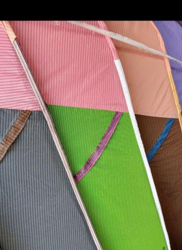 عکس چادر دوزی و چادر مسافرتی صداقت