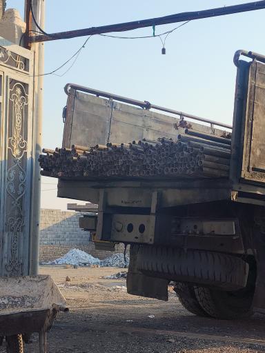 عکس انبار خرید و فروش لوله داربست