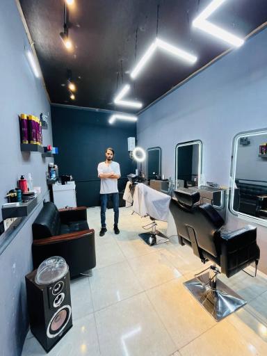 عکس سالن آرایشگاه مردانه سجاد