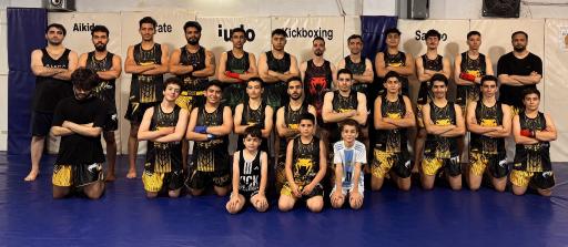 عکس کیک بوکسینگ پیروزی استاد مهدی شیری جیان