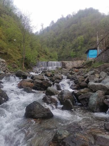 عکس آبشار امامزاده ابراهیم