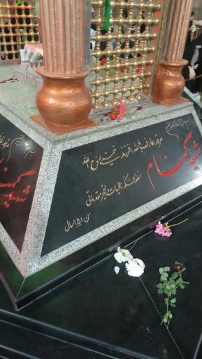 عکس مزار مطهر پنج شهید گمنام دفاع مقدس 