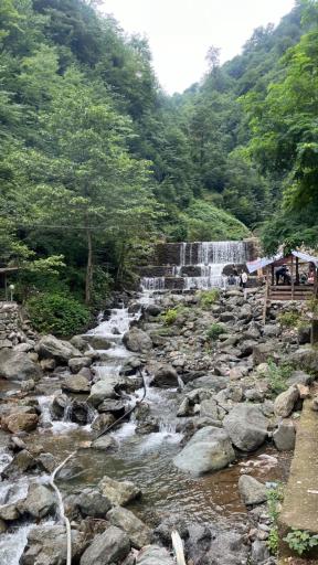 عکس آبشار امامزاده ابراهیم